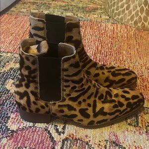 Steve Madden Leopard Print Boots